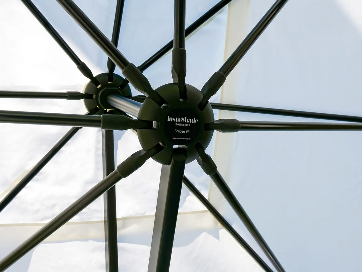 Instashade Eclipse 3.5m Square Cantilever Parasol