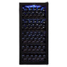 Whynter 124 Bottle Freestanding Wine Refrigerator | FWC-1201BB