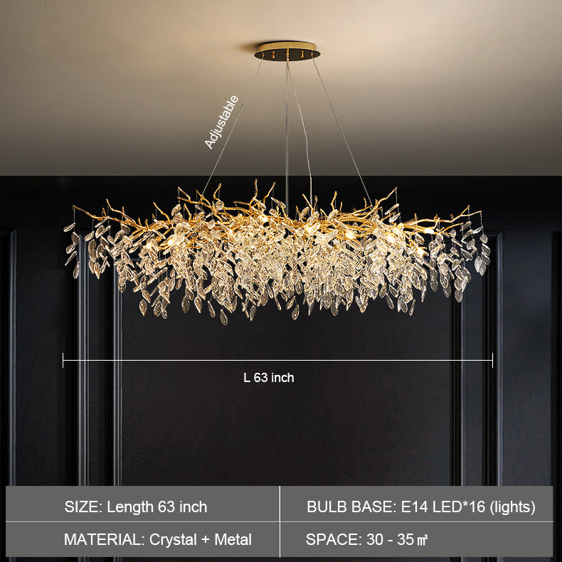 Branch French Chandelier