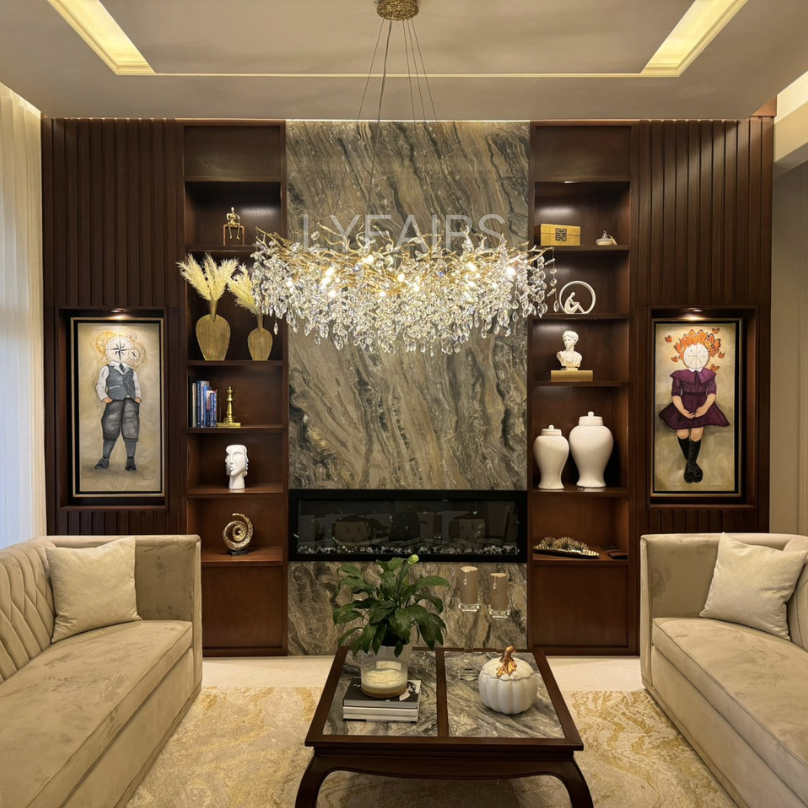 Branch French Chandelier