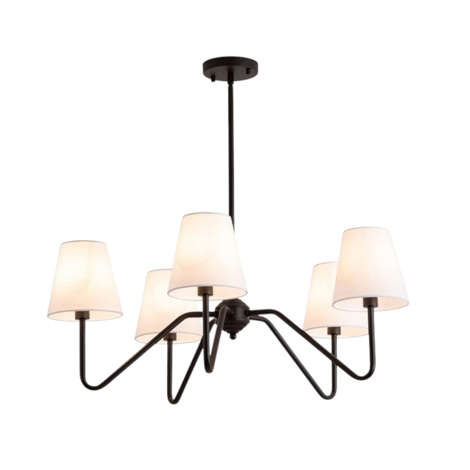 Silk Chandelier for Bedroom