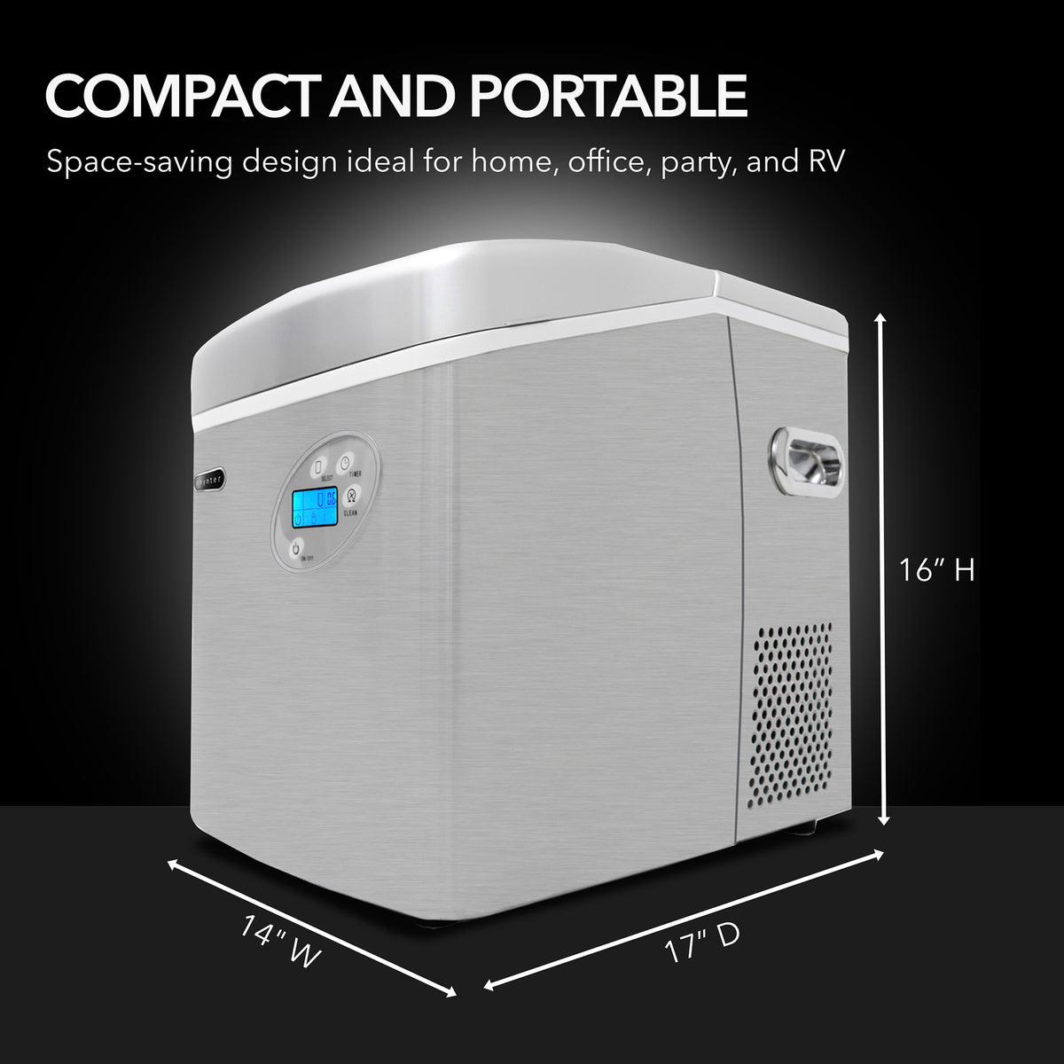 Whynter IMC-490SS feature detail