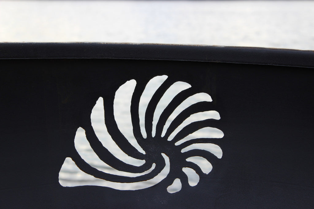 Beachcomber by Fire Pit Art