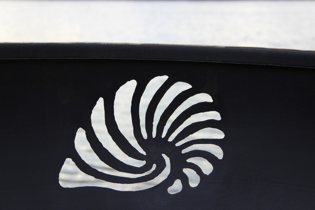 Beachcomber by Fire Pit Art