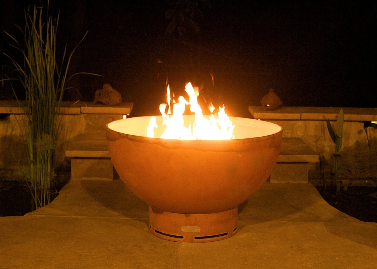 Crater by Fire Pit Art