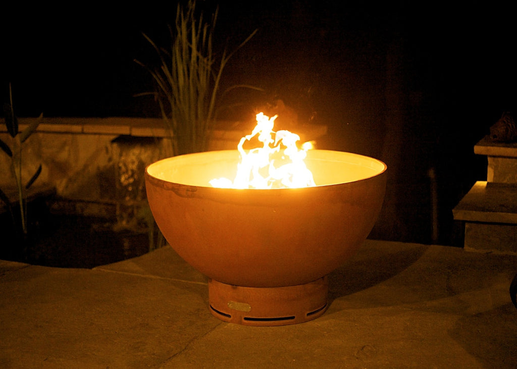Crater by Fire Pit Art