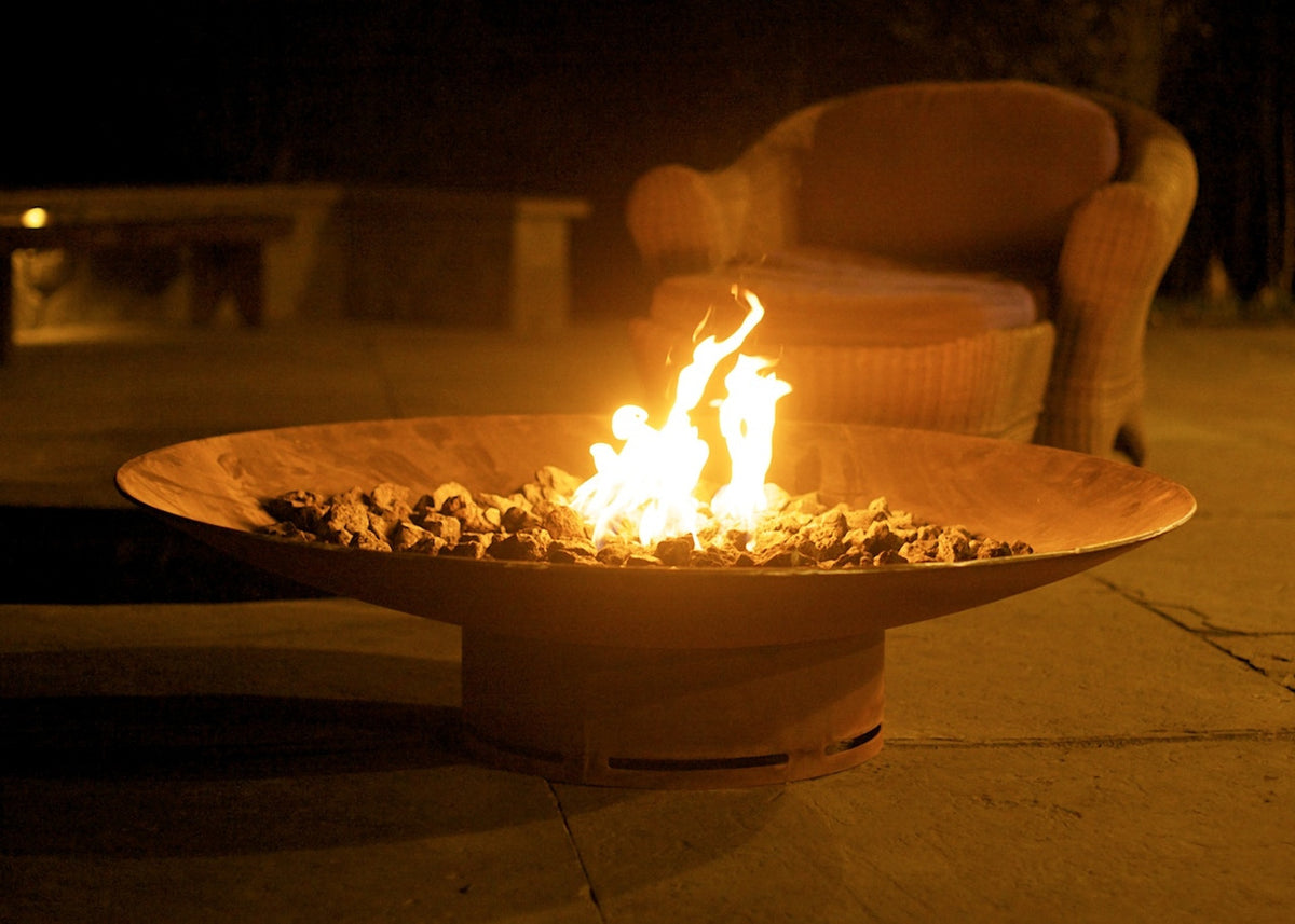Asia by Fire Pit Art