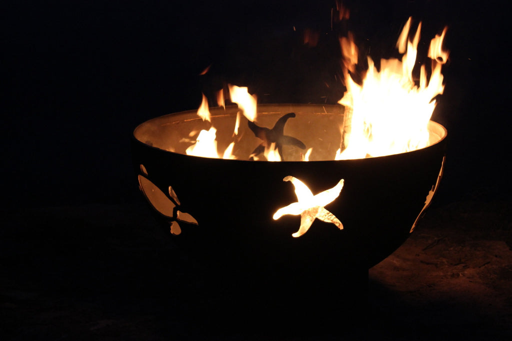 Sea Creatures by Fire Pit Art