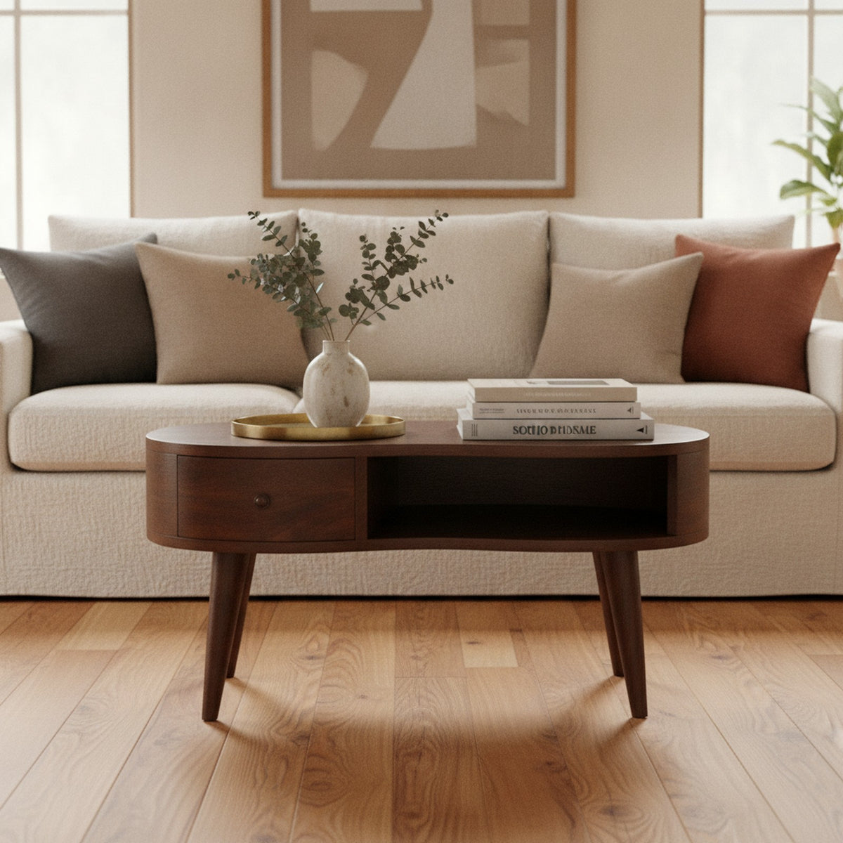 Chenonceau Coffee Table — styled in a Maison Bruxelle interior