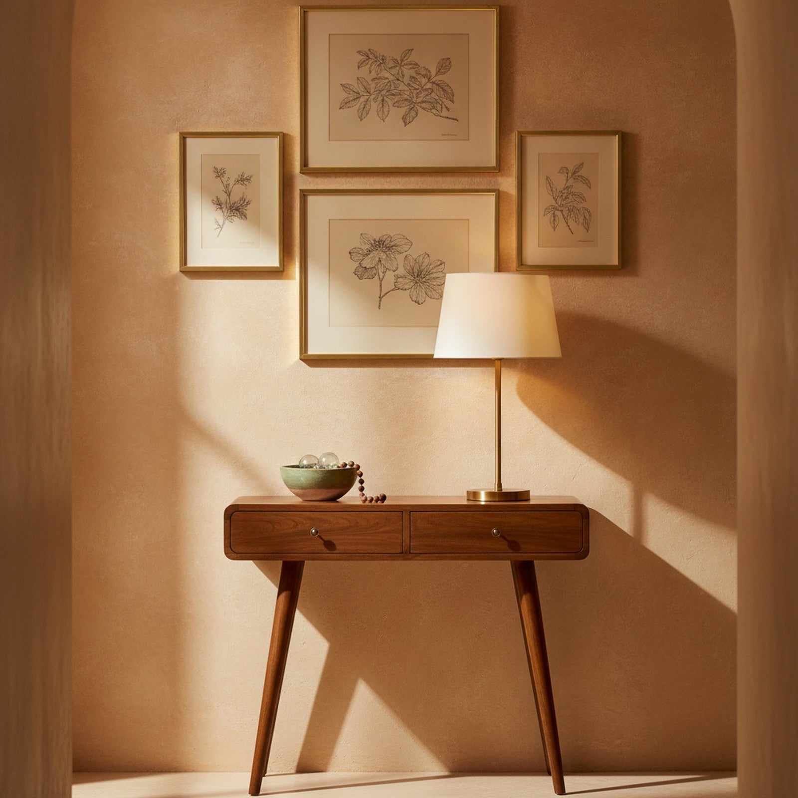 Dax Console — styled in a Maison Bruxelle interior