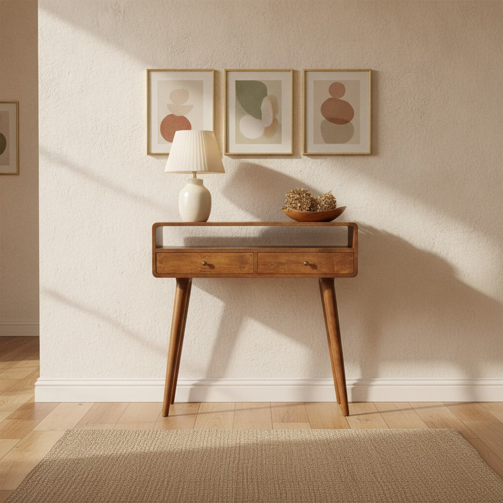 Dijon Console — styled in a Maison Bruxelle interior