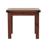 Oak Finish Mango Wood Extendable Dining Table — Butterfly Leaf Extension | Fontaine