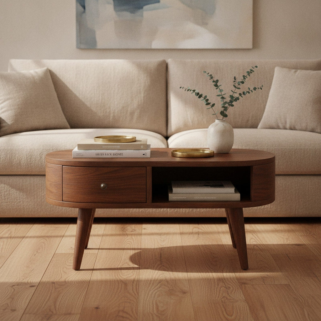 Joubert Coffee Table — styled in a Maison Bruxelle interior
