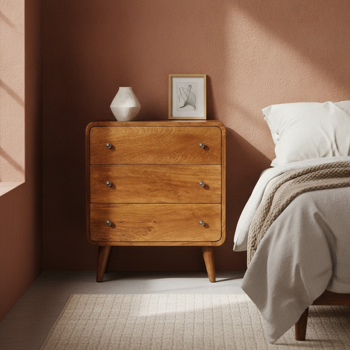 Lourdes Chest — styled in a Maison Bruxelle interior