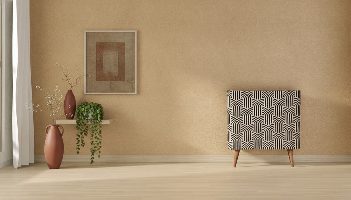 Beaulieu Cabinet — styled in a Maison Bruxelle interior