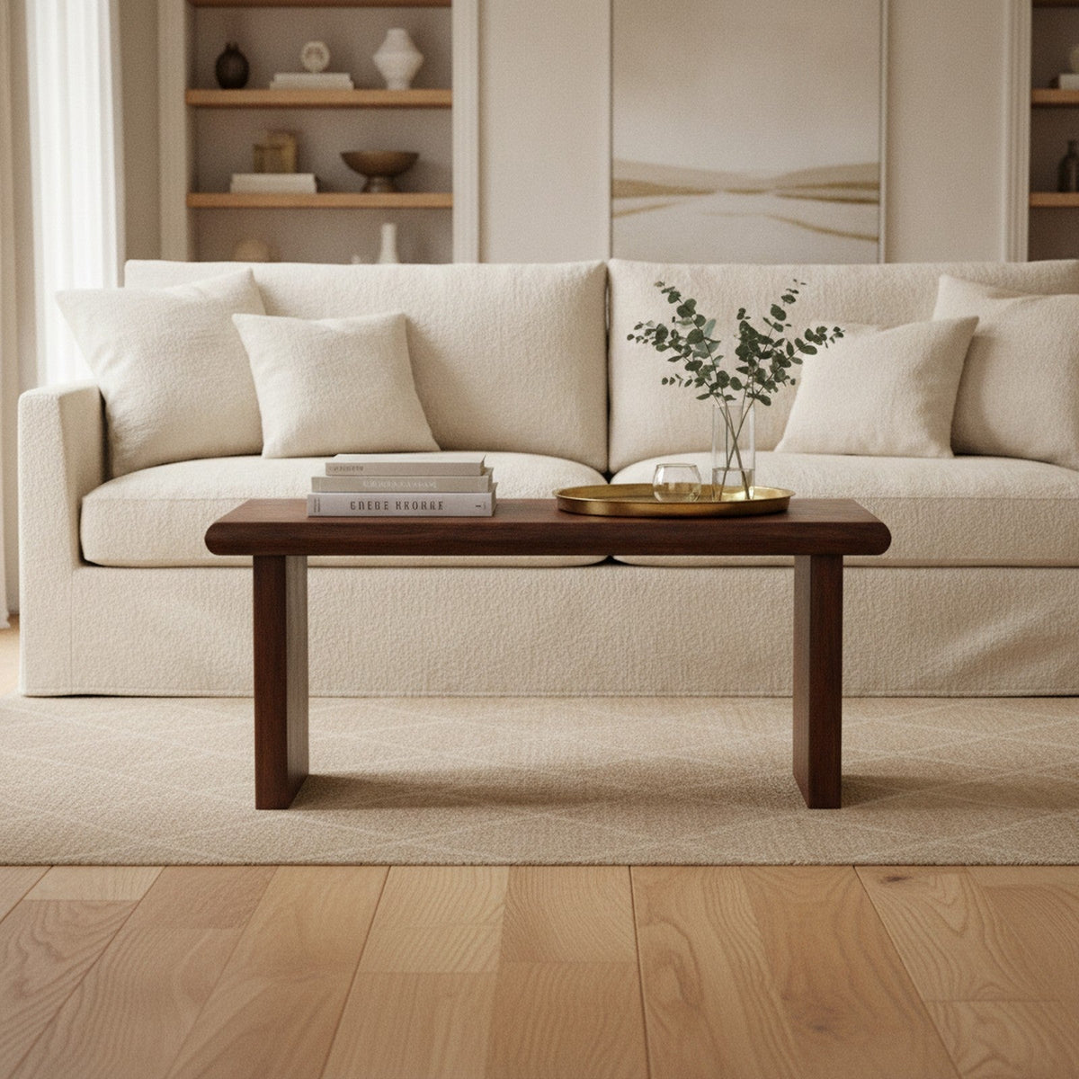 Valmont Coffee Table — styled in a Maison Bruxelle interior