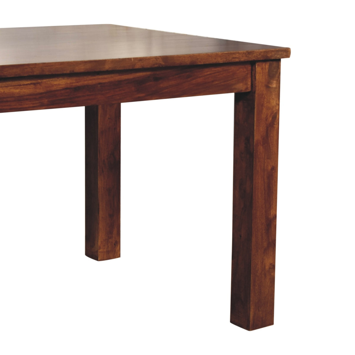 Chestnut Sheesham Dining Table 160cm