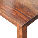Chestnut Sheesham Dining Table 160cm