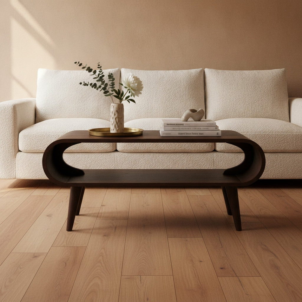 Wavre Coffee Table — styled in a Maison Bruxelle interior