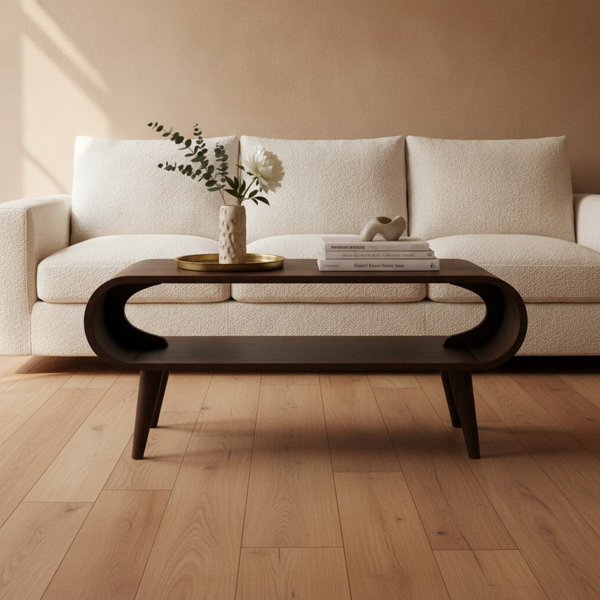 Wavre Coffee Table — styled in a Maison Bruxelle interior