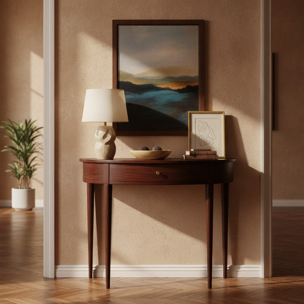 Aubade Console — styled in a Maison Bruxelle interior