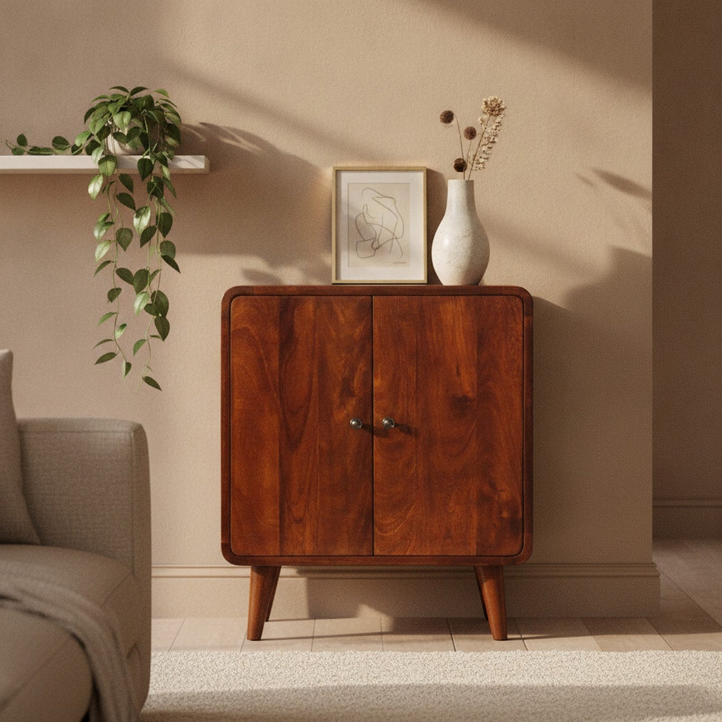 Colette Cabinet — styled in a Maison Bruxelle interior