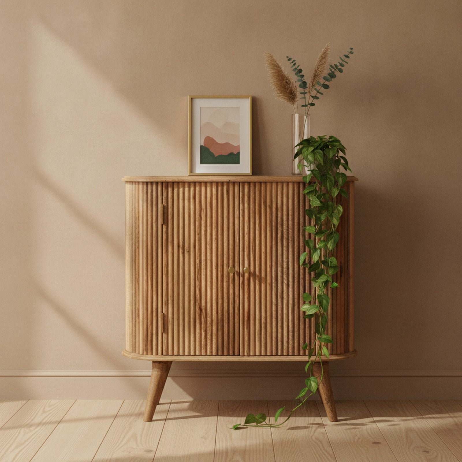 Bayonne Cabinet — styled in a Maison Bruxelle interior
