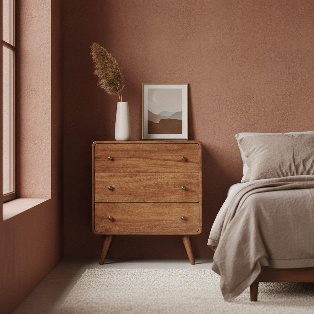 Pommard Chest — styled in a Maison Bruxelle interior