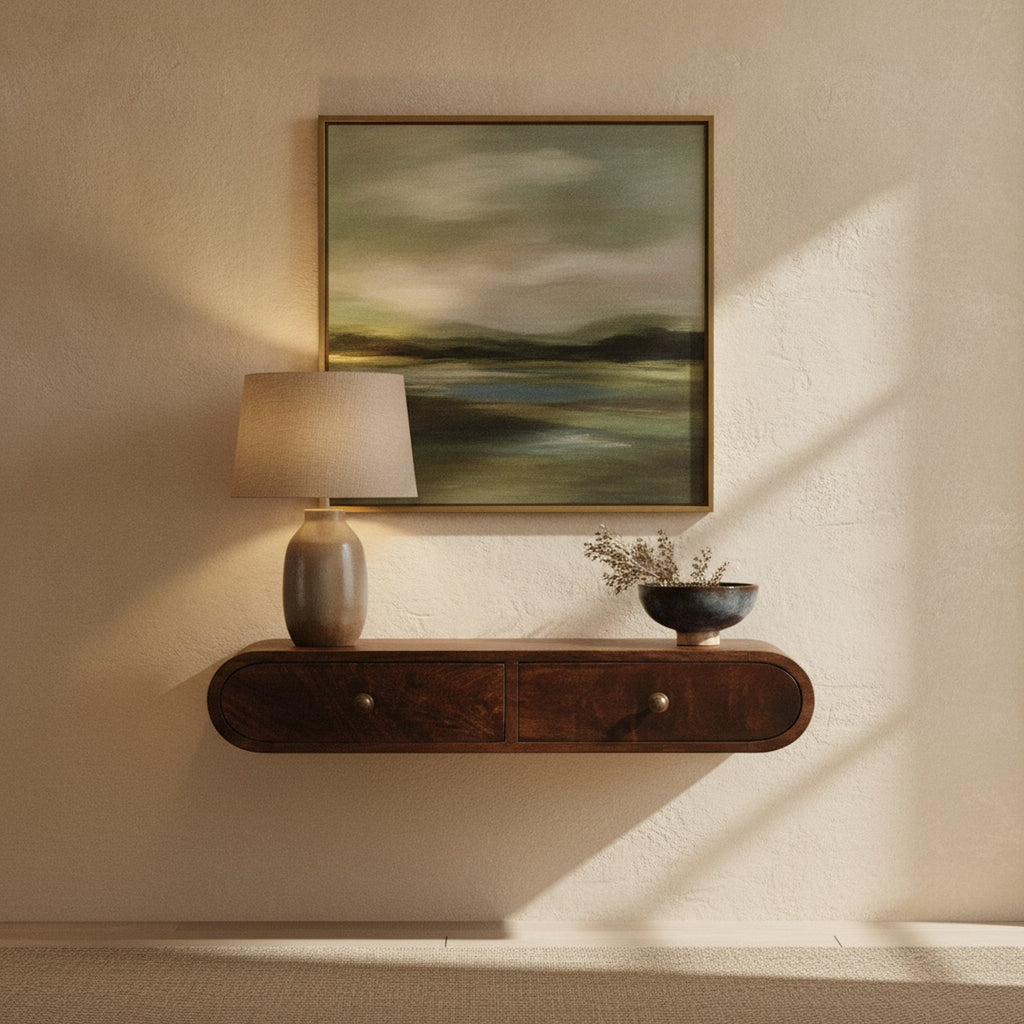 Cassis Console — styled in a Maison Bruxelle interior