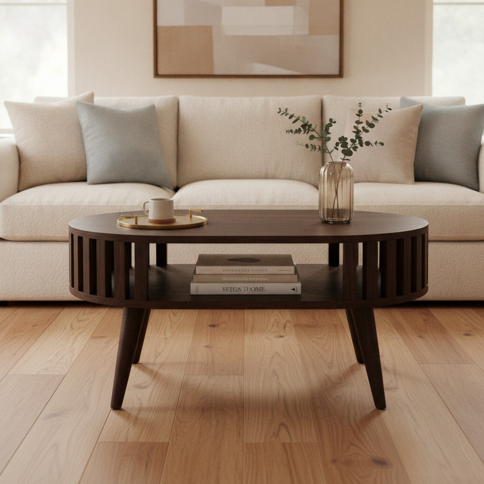 Amandine Coffee Table — styled in a Maison Bruxelle interior