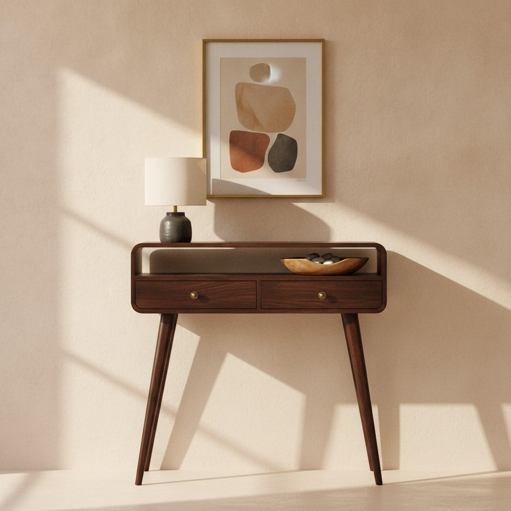 Severac Console — styled in a Maison Bruxelle interior