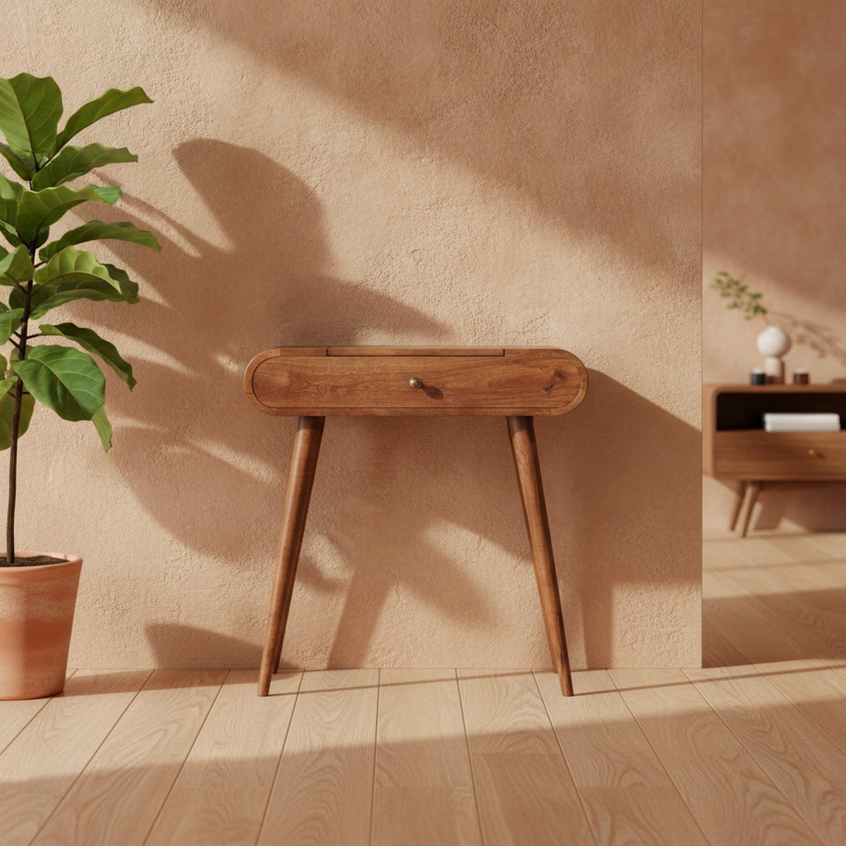 Ollivier Mirror — styled in a Maison Bruxelle interior