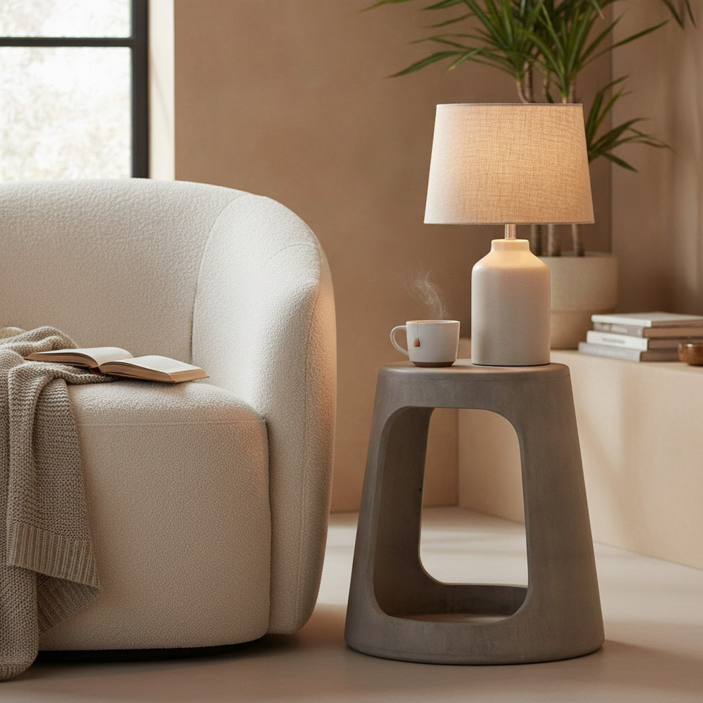 Estelle Side Table — styled in a Maison Bruxelle interior