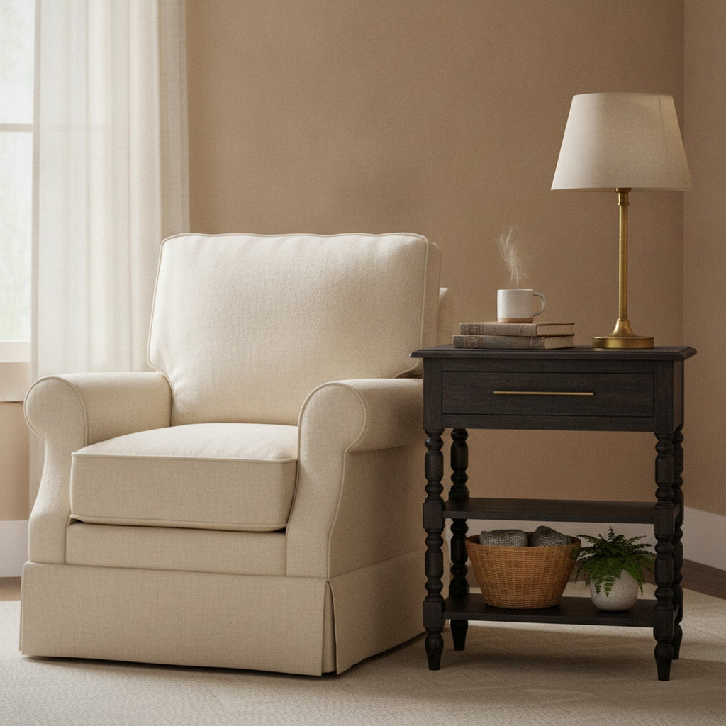 Mirande Side Table — styled in a Maison Bruxelle interior