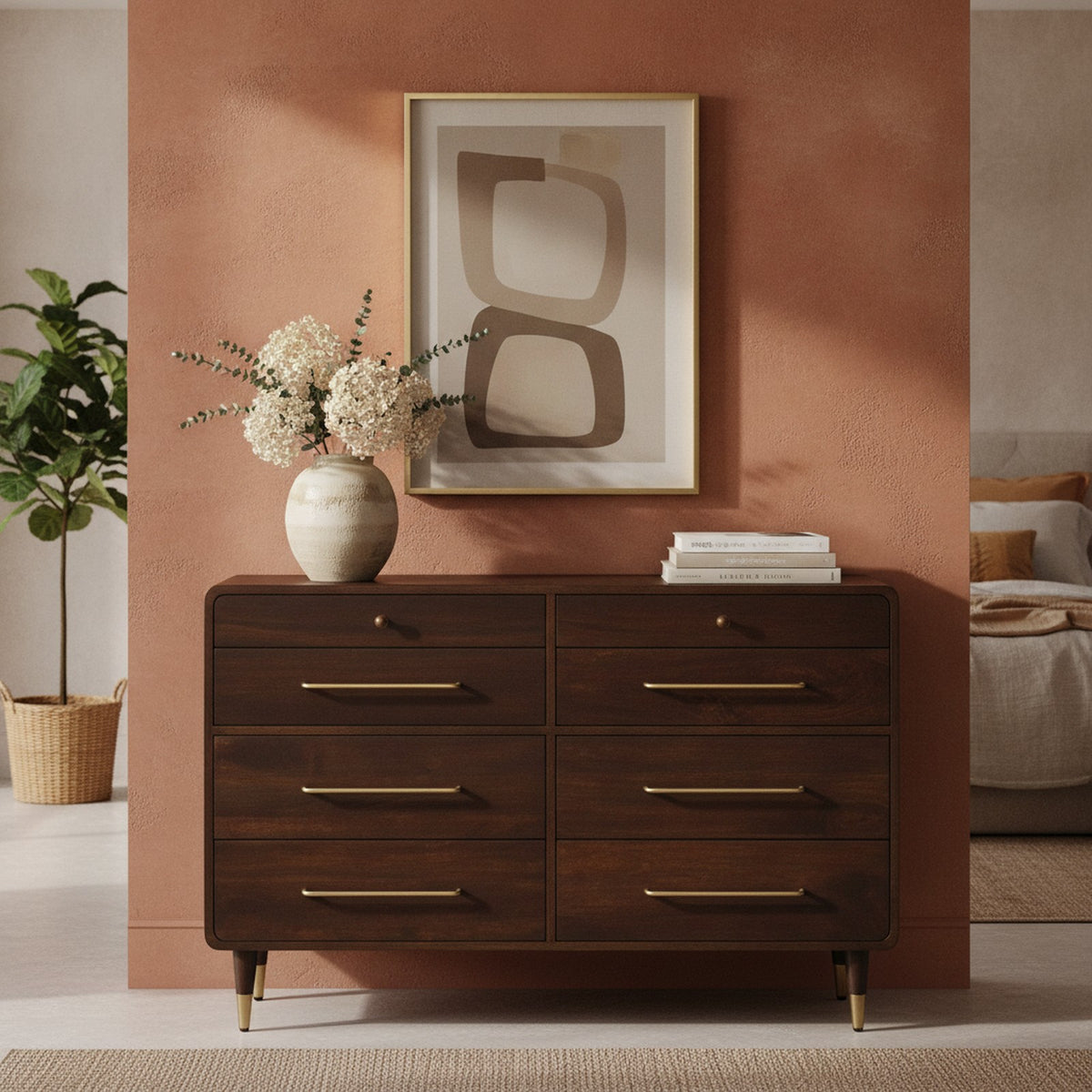Cannes Chest — styled in a Maison Bruxelle interior