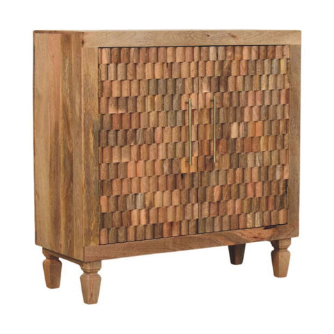 Golden Teak Mango Wood Cabinet