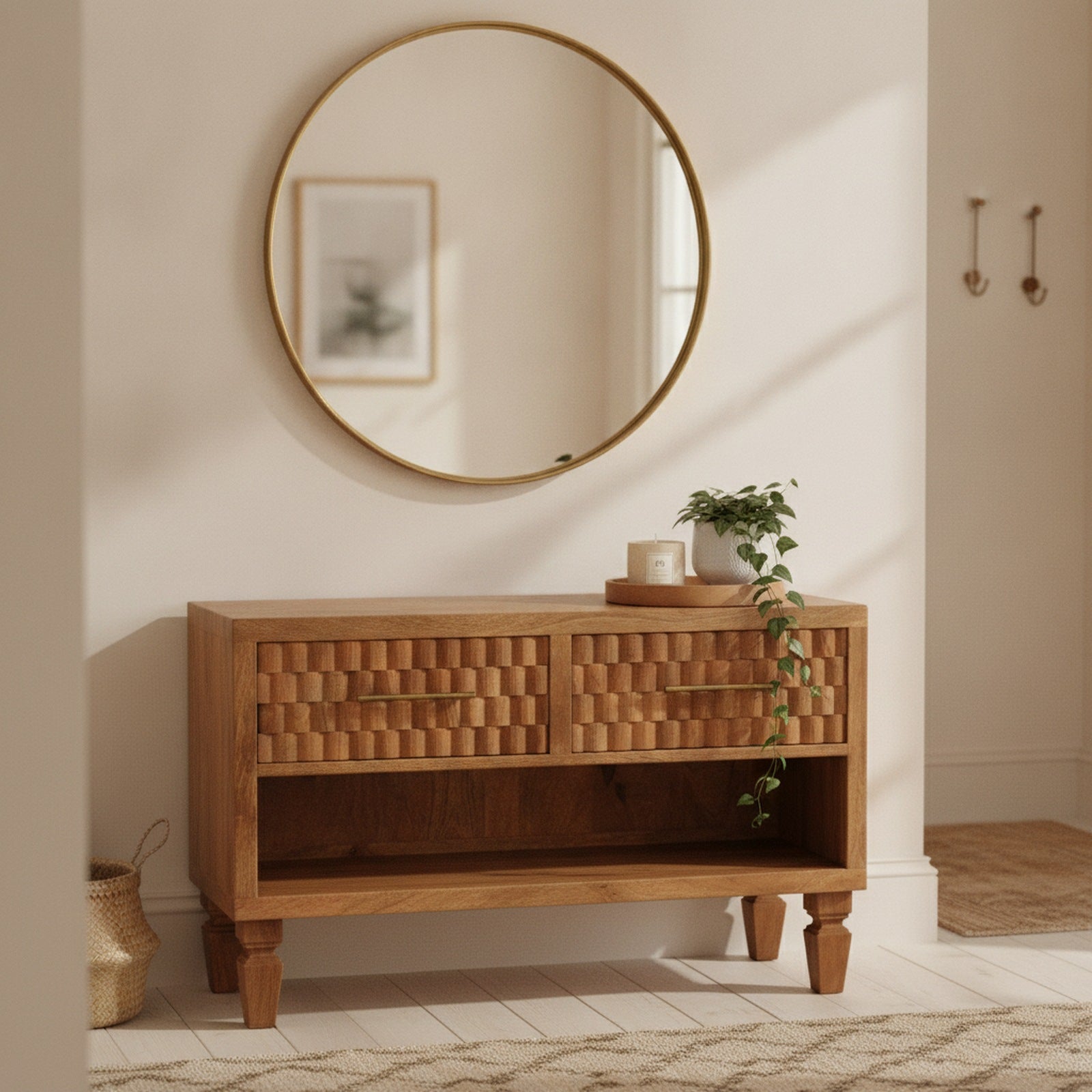 Blois Cabinet — styled in a room