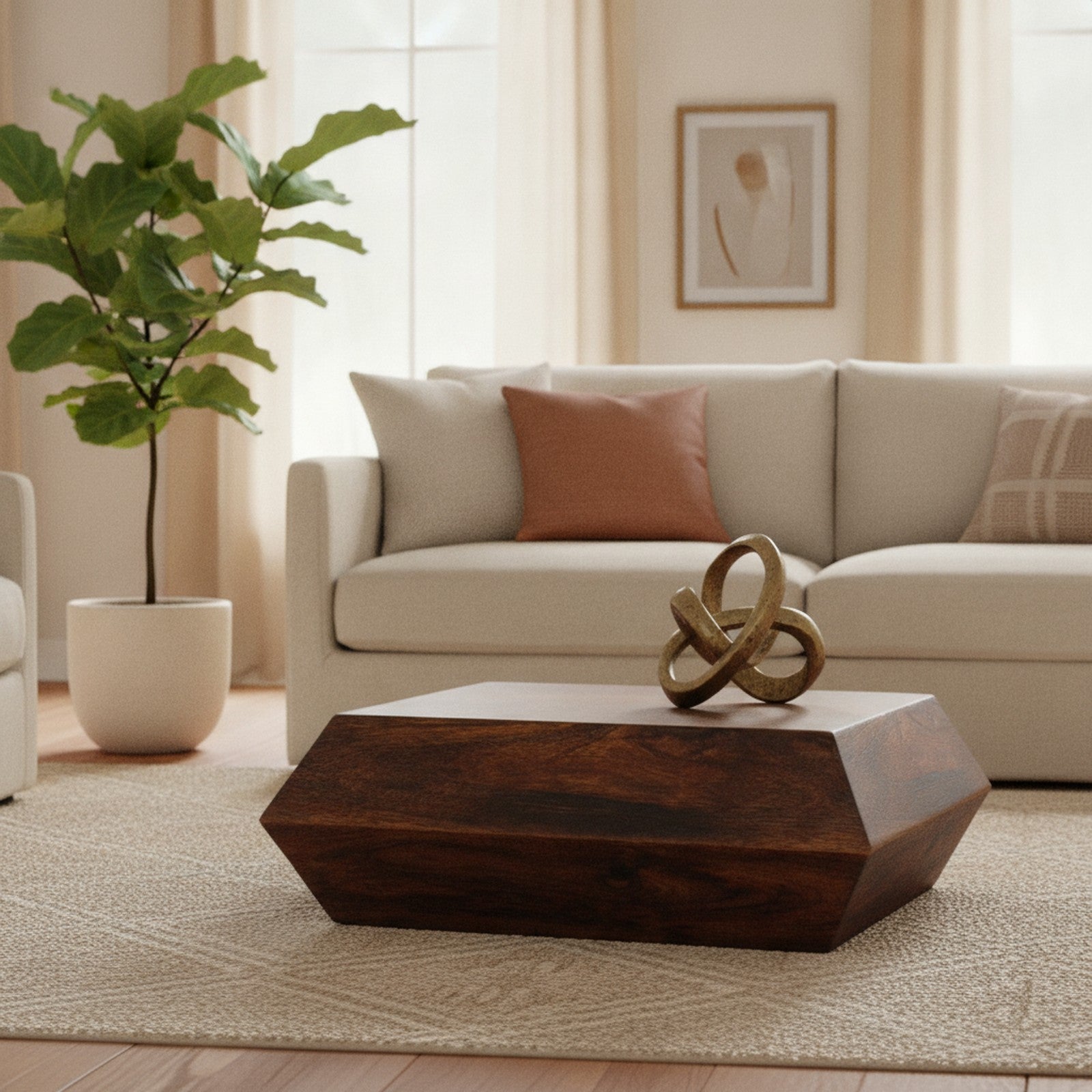 Illiers Accent Piece — styled in a Maison Bruxelle interior