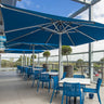 Instashade Nova 4m x 3m Rectangular Centre Post Parasol