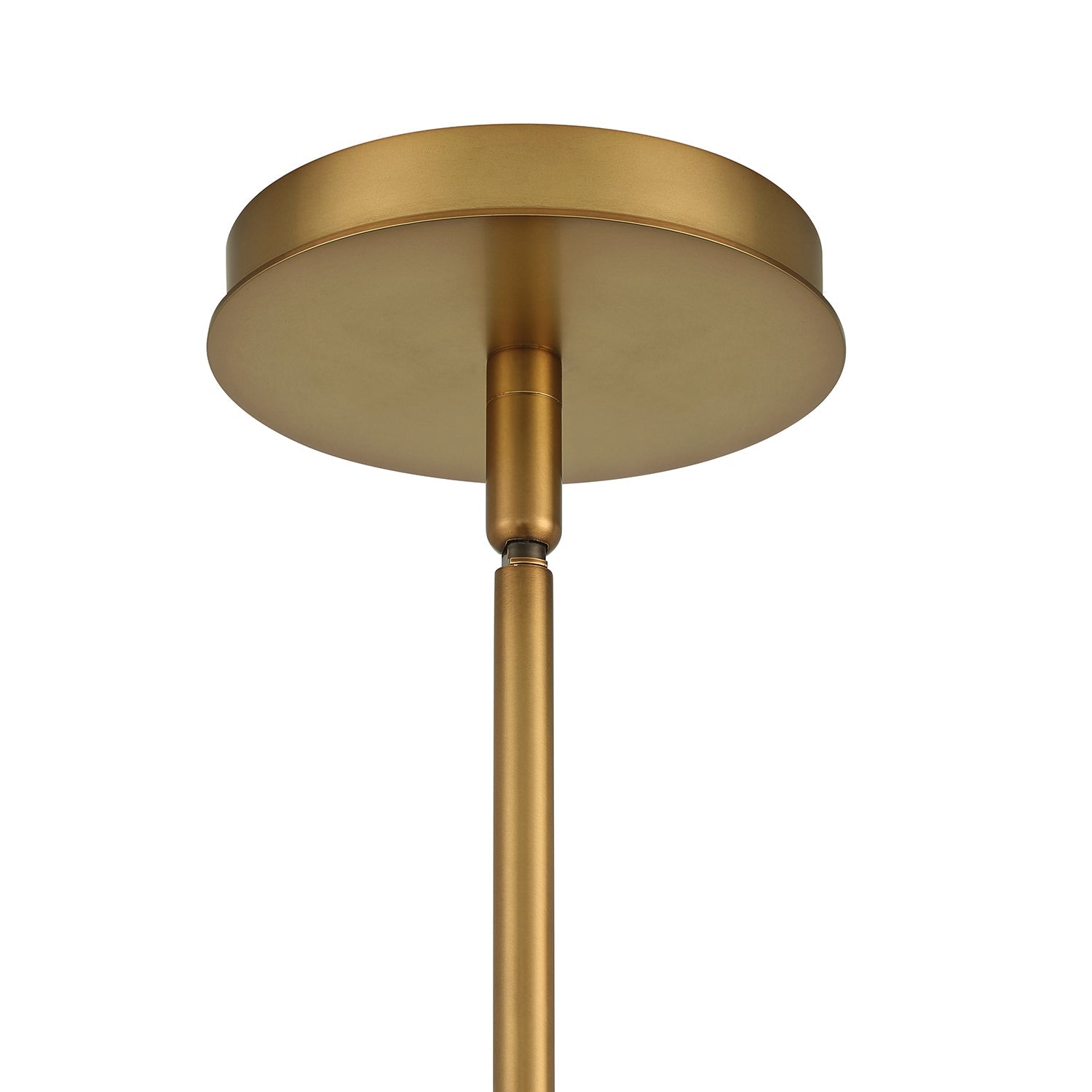 Levi 4 Globe 26" Crystal Chandelier, Old Brass