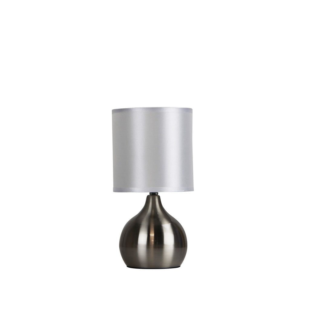 Touch Lamp Lotti On/Off in Brushed Chrome Finish