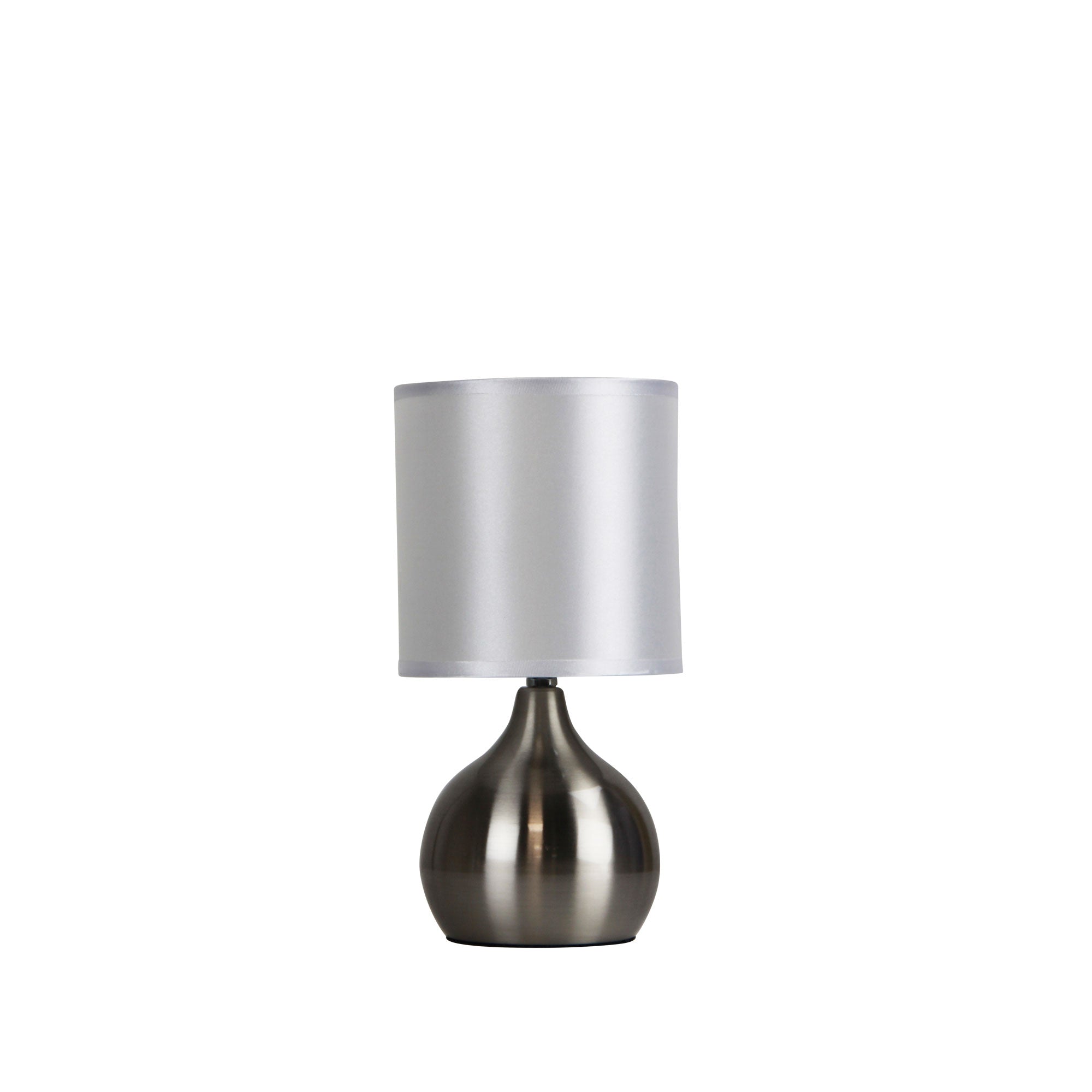 Touch Lamp Lotti On/Off in Brushed Chrome Finish