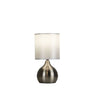 Touch Lamp Lotti On/Off in Brushed Chrome Finish