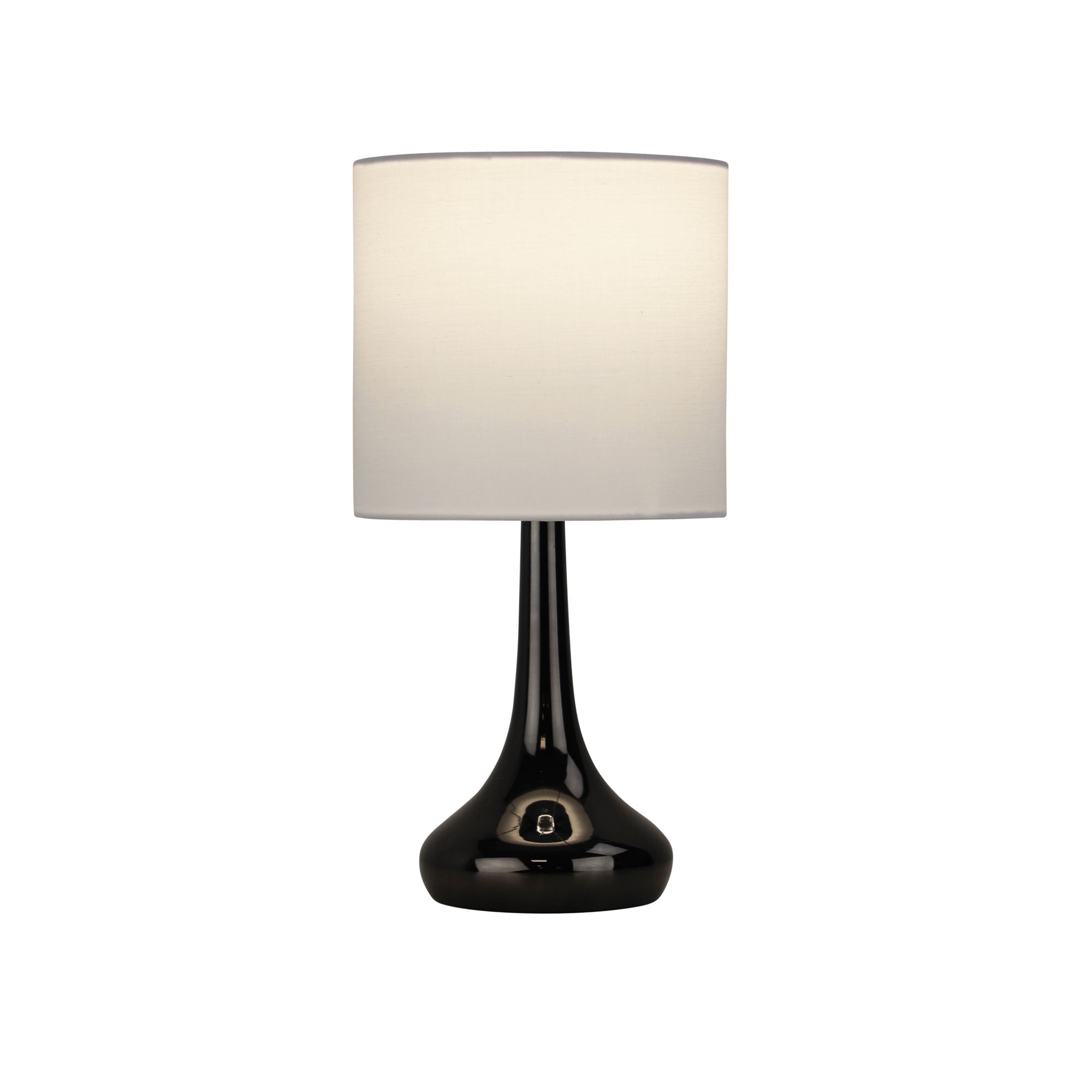 Touch Lamp Lola in Gunmetal Color, On and Off