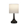Touch Lamp Lola in Gunmetal Color, On and Off
