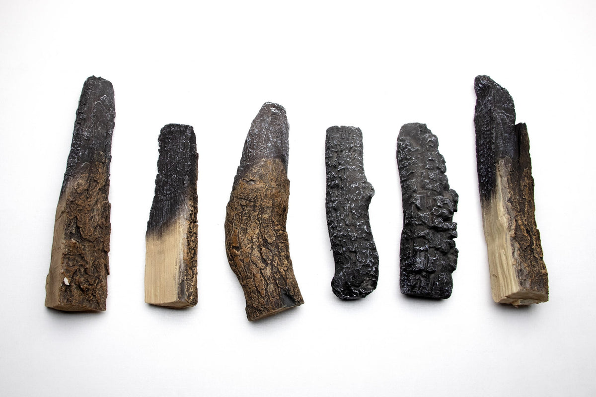 Amantii 6-piece fire logs with internal LEDs