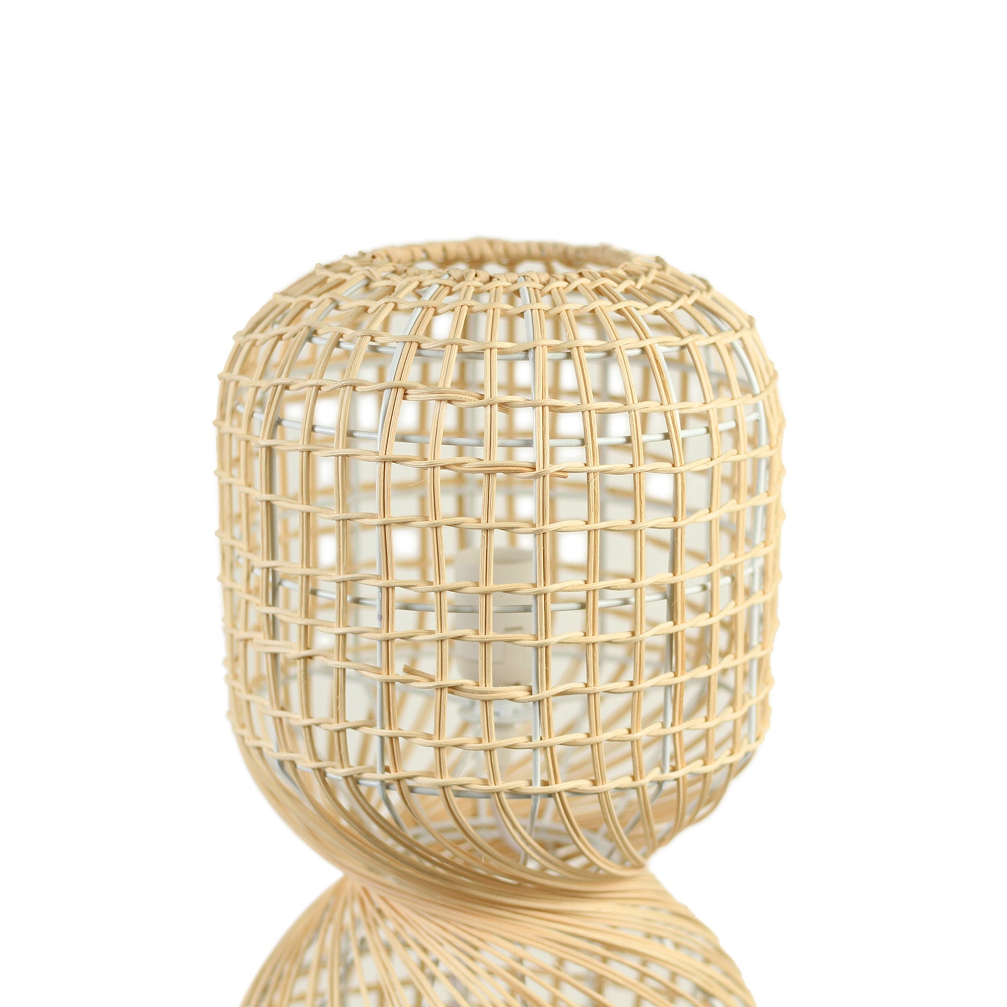 Twirla Rattan Floor Lamp - Large/Small