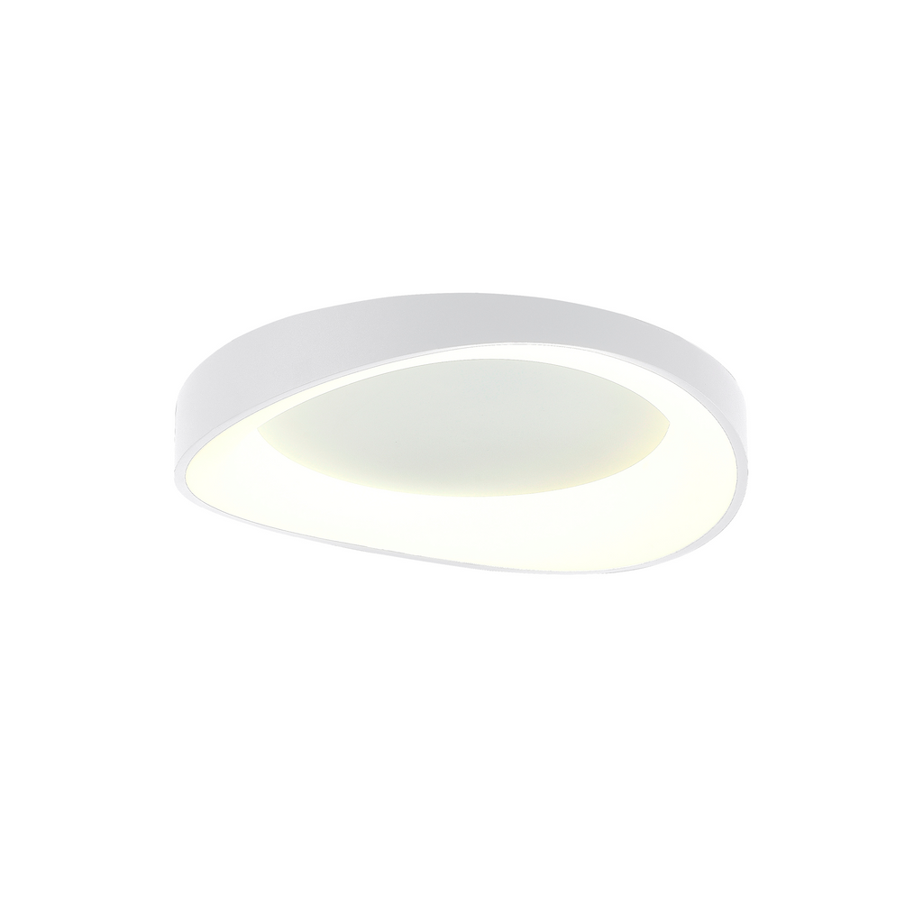 Hayley Ceiling Lamp - Small White/Black