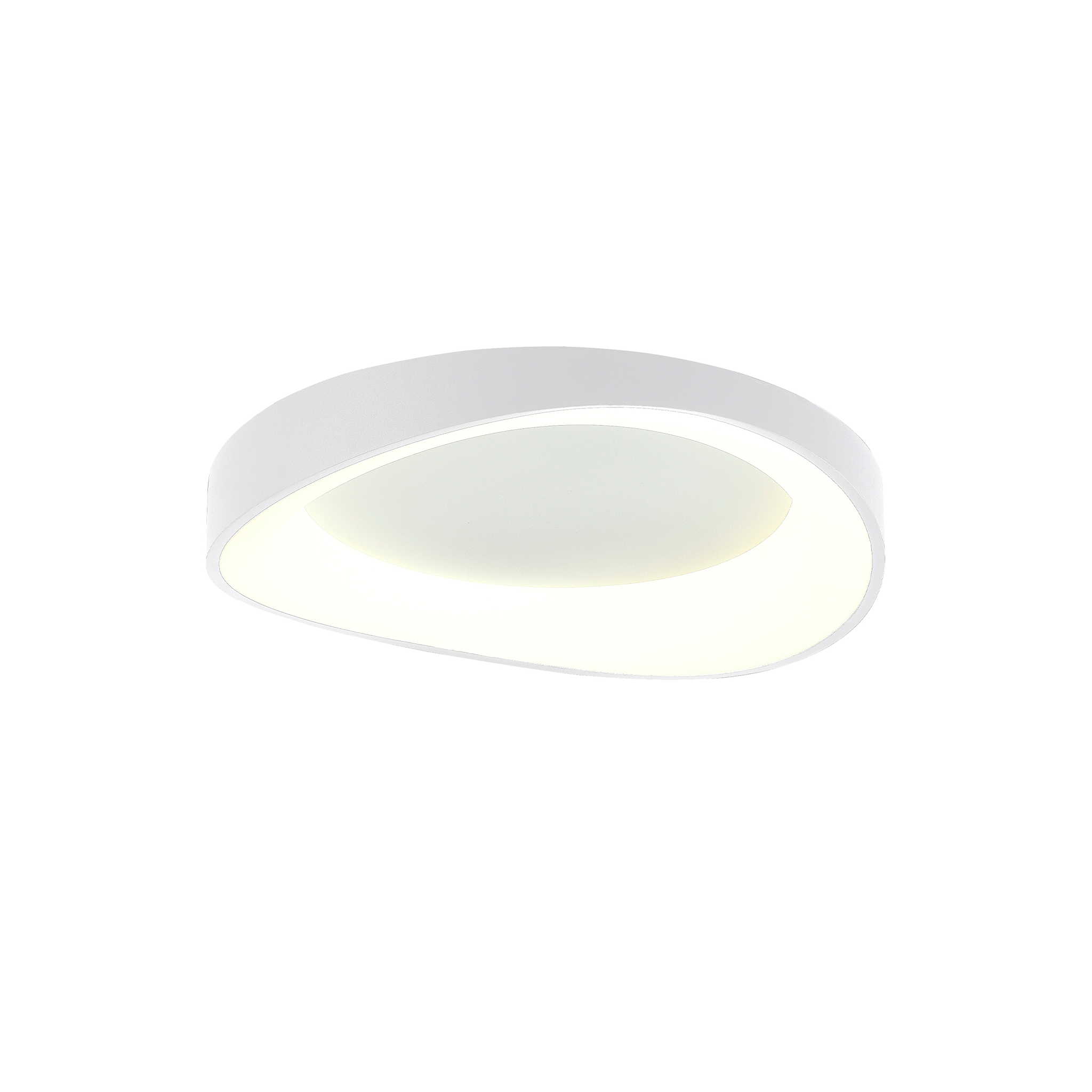 Hayley Ceiling Lamp - Small White/Black