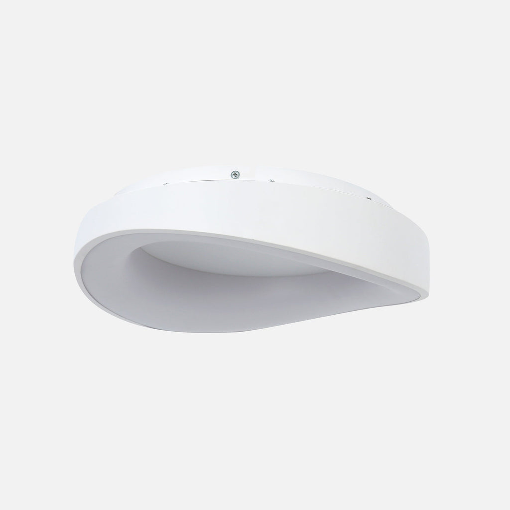 Hayley Ceiling Lamp - Small White/Black